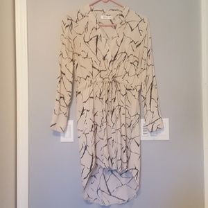 Modcloth patrerned shirt dress